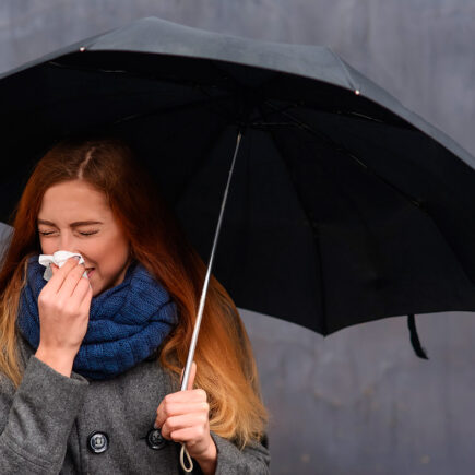 Enfermarse en temporada de lluvias